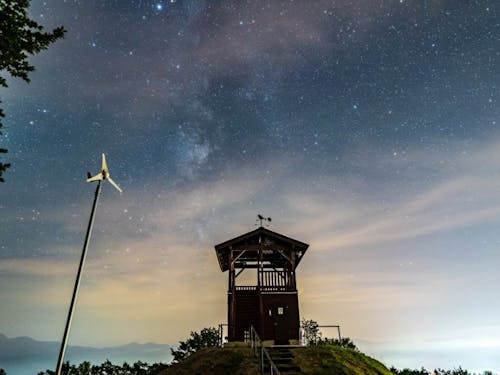 星の降る里あしべつのフレーズの通り満天の星空は広がります!