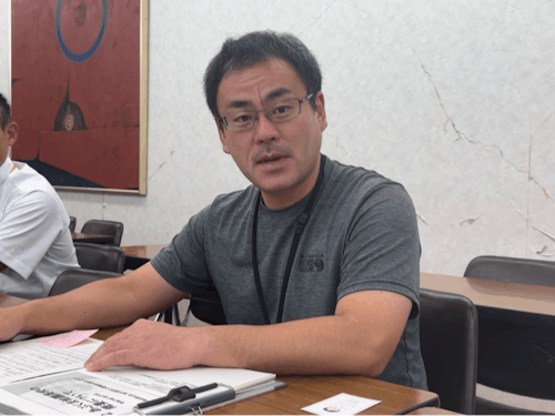 教務主任の松井暢彦先生