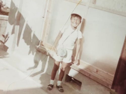 泣き虫だった頃の著者