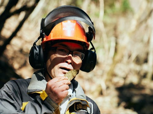 林業家の田仲さん