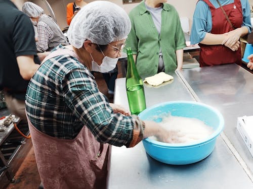村のお母さんは料理の達人!