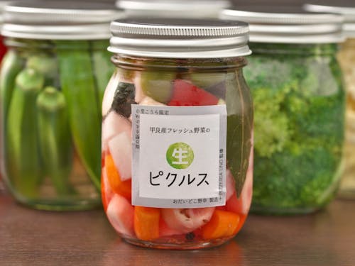 地域事業者で開発した生ピクルス