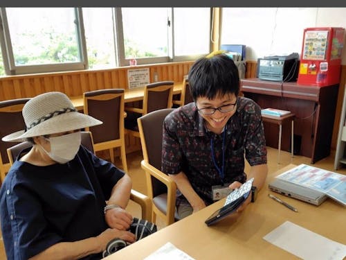 山本隊員。ミッションは公民館を拠点とした「人づくり・地域づくり」に関する活動。