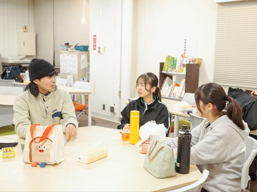 生徒との対話を大事にしています