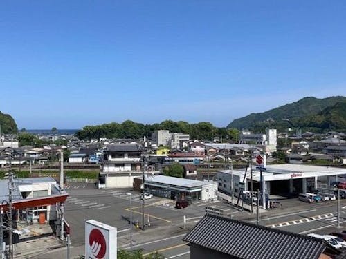 青い空と太平洋が自慢の小さな町です