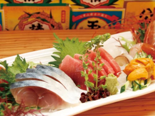 人気No1お刺身の盛り合わせ