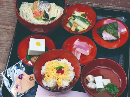 ひなまつり御膳は近江日野商人ふるさと館にて。土日祝開催(平日は予約制)です!