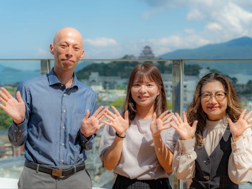 こども家庭課の出さん、嘉村さん、夏井さん