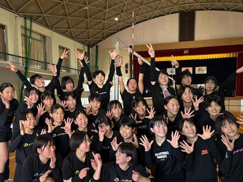 女子バレーボール部には寮生活を送る生徒が大勢います!