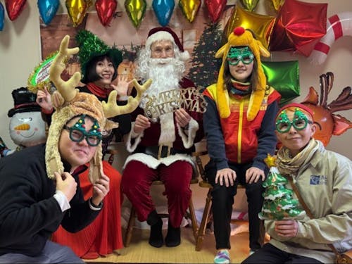 山荘史上初クリスマスマーケット開催!八女市矢部協力隊とコラボで大盛況!