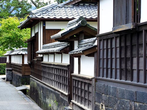 世界遺産でもある萩城下町。