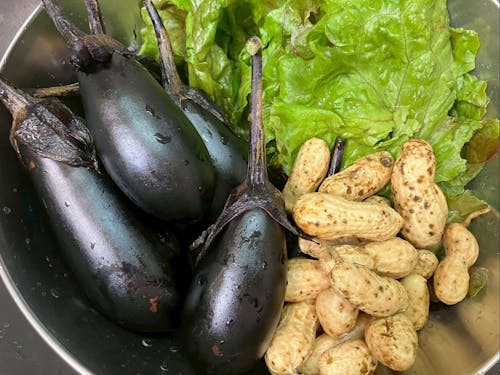 11月に1期生が収穫した有機野菜です。