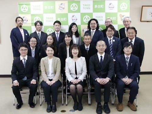 多古町に移住して働いている地域おこし協力隊の皆さんです!