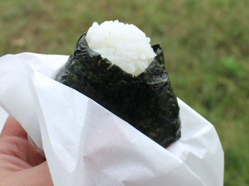 近江日野米のおにぎりをご用意します!