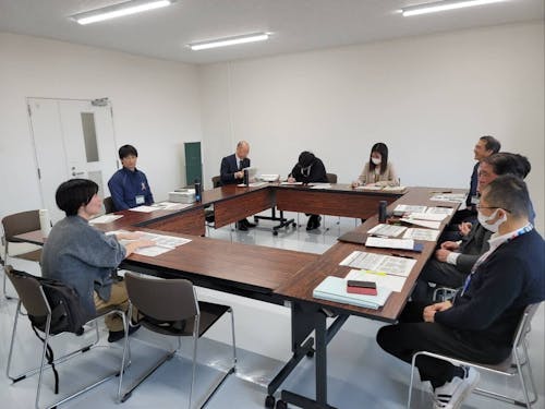 来年度の地域おこし協力隊募集に向けて打ち合わせ中！