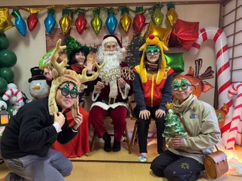 山荘史上初クリスマスマーケット開催!八女市矢部協力隊とコラボで大盛況!