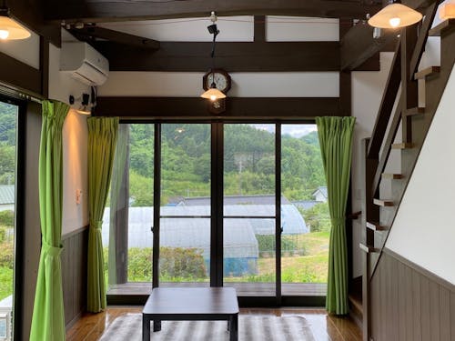 自然光がふわっと差し込む部屋