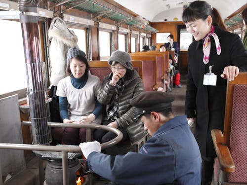 津軽鉄道 ストーブ列車