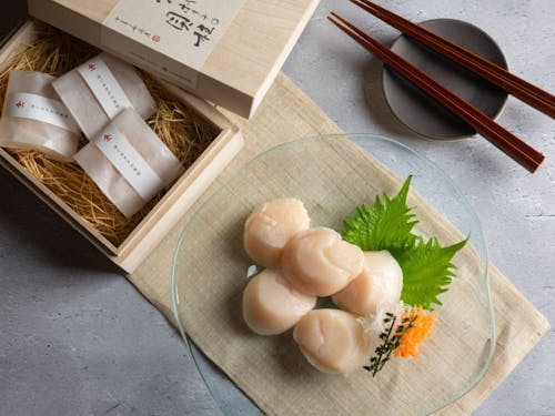 泳ぐホタテの貝柱(個包装)桐箱ギフト