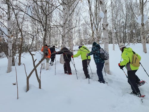スノーシュー体験
