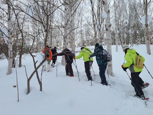 スノーシュー体験