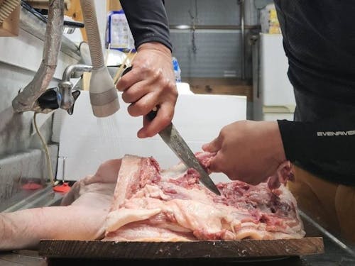 貴重な命をいただきます