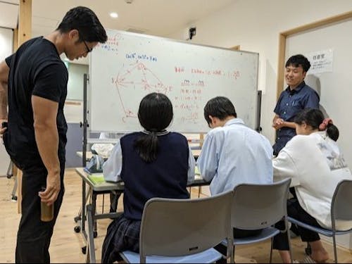 学習支援の様子(教育振興活動員)