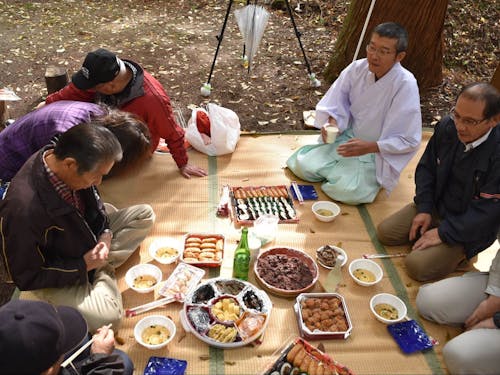 五僧集落、美那都神社秋祭り(2017年)