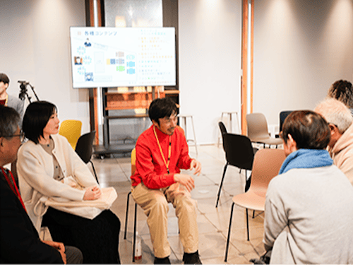 ゲストと気軽に直接話せる座談会も開催!