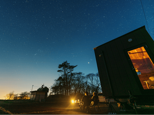 お試し移住のための宿泊施設もあります