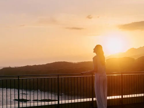 雨の日も晴れの日も、一日たりとも同じ日はない島の景色に飽きることがありません。