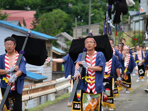 お祭りの様子