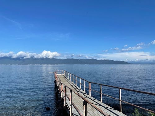 フォトスポットとなっている桟橋