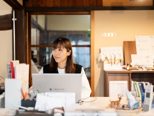 「DEKITA」での勤務風景