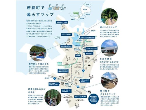 若狭町で暮らすマップ