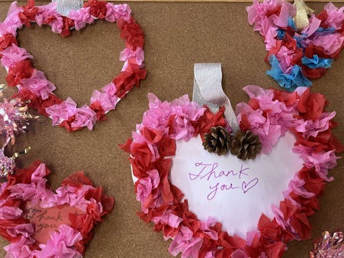 こんな感じの手作りリース