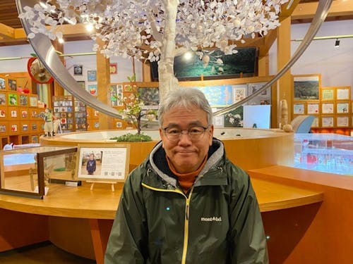 アップルミュージアム館長の小林さん