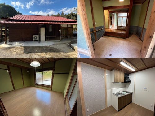 リノベーションした古民家(住居)