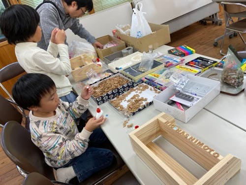 毎年秋に田村森林組合が開催している「緑の感謝祭」へ、家族でお出かけ