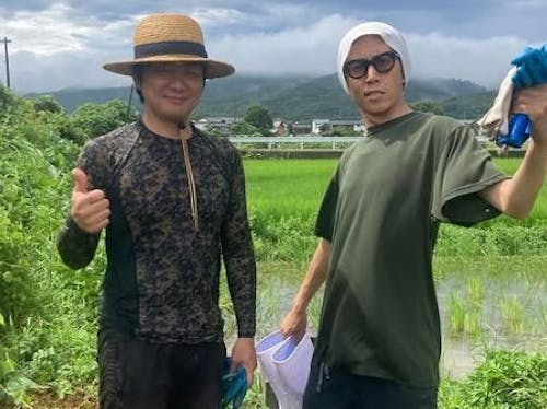 阿波市地域おこし協力隊の頼もしい助っ人！有機農家を目指しています