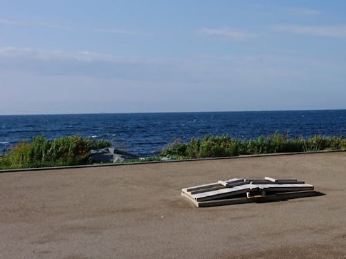 塩田（えんでん）と呼ばれる塩をつくる場所