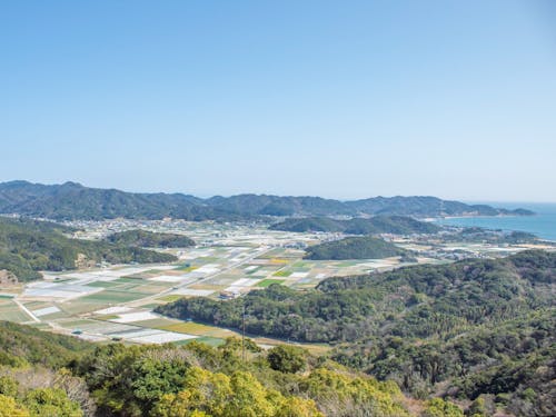 地元の方を交流する農業の町「阿万」