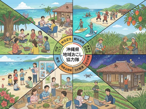 協力隊活動分野イメージ