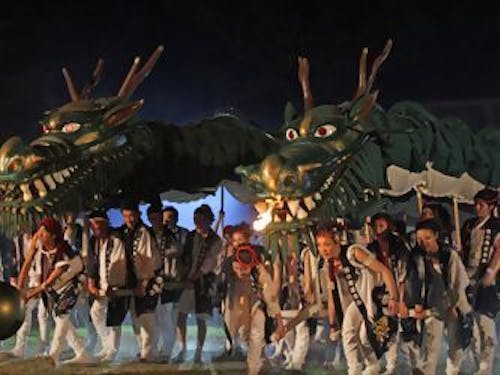 夏の一大イベント信州みよた龍神まつり