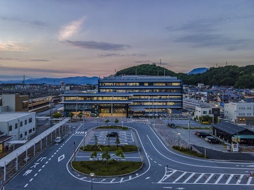 市役所と米原駅周辺