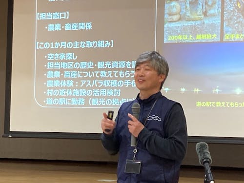 村の人たちと交流を深めながら、村の魅力を掘り起こし中。