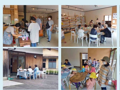 交流拠点での様子。近くの保育園や児童クラブの子どもが立ち寄ることも