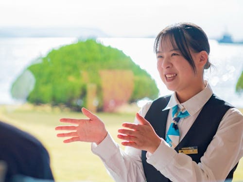 ホテルの接客を経験（一例）