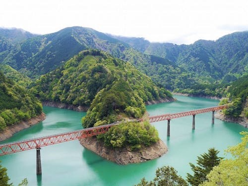 奥大井湖上駅(練習場)
