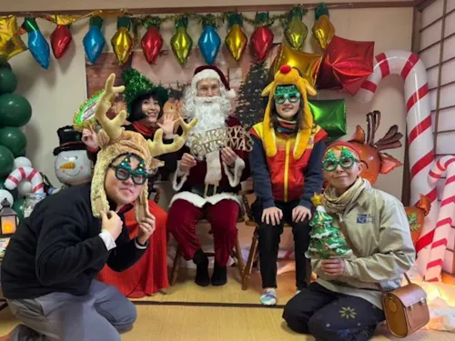 山荘史上初クリスマスマーケット開催！八女市矢部協力隊とコラボで大盛況！